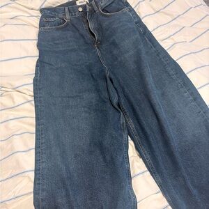 Agolde Denim Women's wide leg jeans